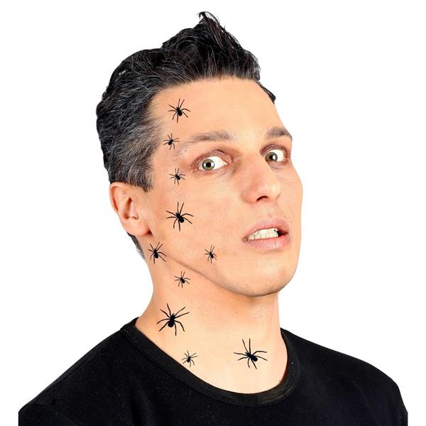 Grote foto halloween nep tattoos spinnen 32st verzamelen overige verzamelingen