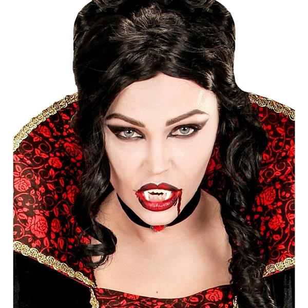 Grote foto vampier nep tanden wit rood verzamelen overige verzamelingen