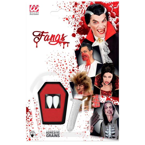 Grote foto vampier nep tanden 2 delig verzamelen overige verzamelingen