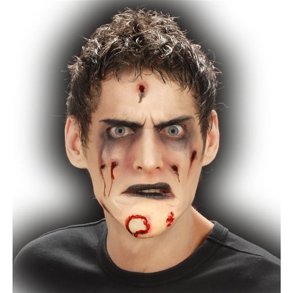 Grote foto halloween nep wond zombie kin verzamelen overige verzamelingen