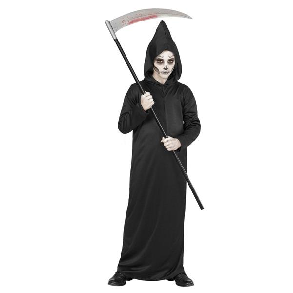 Grote foto halloween kostuum zwart kind grim reaper verzamelen overige verzamelingen