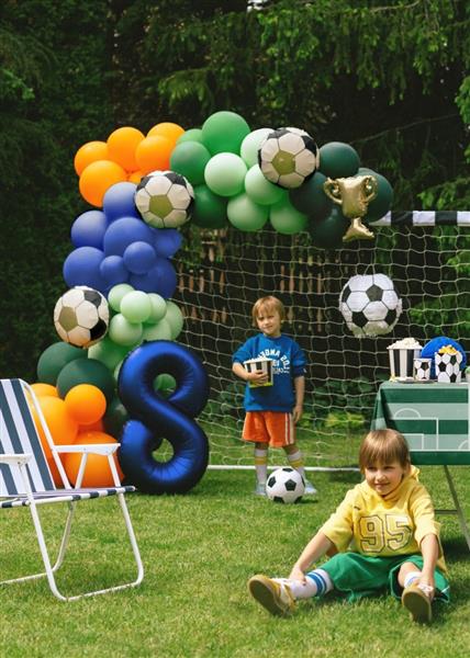 Grote foto voetbal ballonnen 33cm 4st verzamelen overige verzamelingen