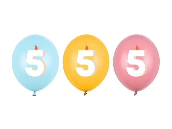 Grote foto 5 jaar ballonnen 30cm 50st verzamelen overige verzamelingen