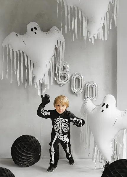Grote foto halloween helium ballon wit spook leeg 93cm verzamelen overige verzamelingen