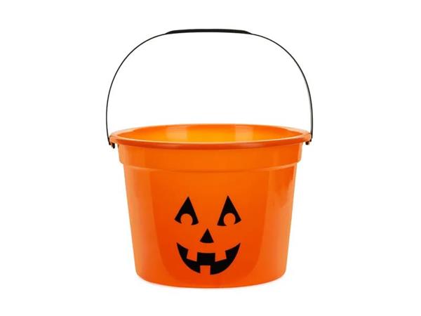 Grote foto halloween emmer oranje pompoen 20 5cm verzamelen overige verzamelingen