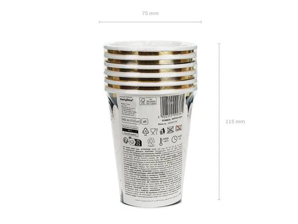 Grote foto halloween bekers spin 400ml 6st verzamelen overige verzamelingen