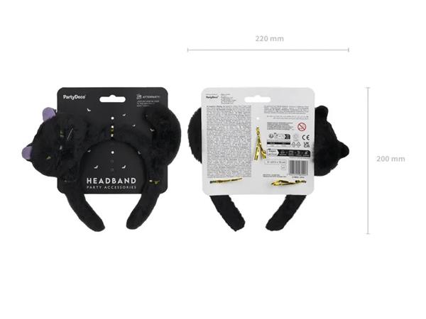 Grote foto cat headband 23.5x18 cm black verzamelen overige verzamelingen