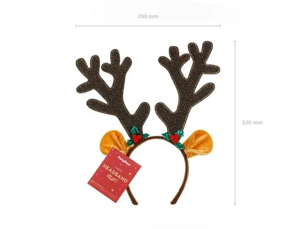 Grote foto kerst haarband rendier gewei verzamelen overige verzamelingen