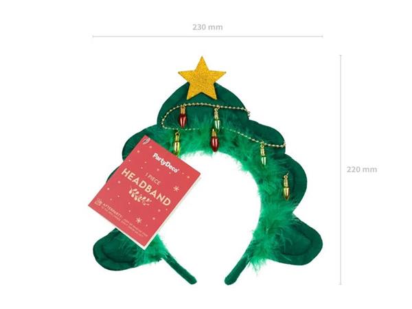 Grote foto christmas tree headband 18.5x24cm mix verzamelen overige verzamelingen