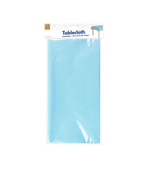 Grote foto blauwe tafelkleed pastel 2 74m verzamelen overige verzamelingen