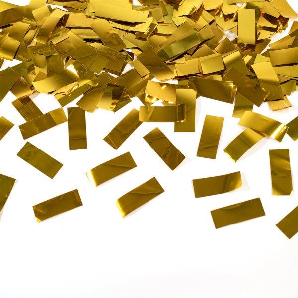 Grote foto gouden confetti kanon folie 40cm verzamelen overige verzamelingen