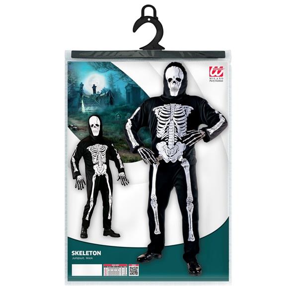 Grote foto halloween kostuum wit zwart heren skelet verzamelen overige verzamelingen