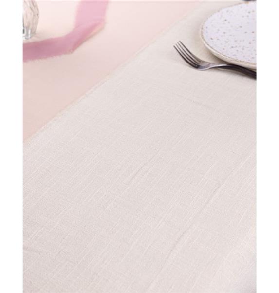 Grote foto ivoorkleurige tafelkleed katoen 2 4m verzamelen overige verzamelingen