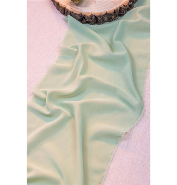 Grote foto groene tafelloper sage 5m verzamelen overige verzamelingen