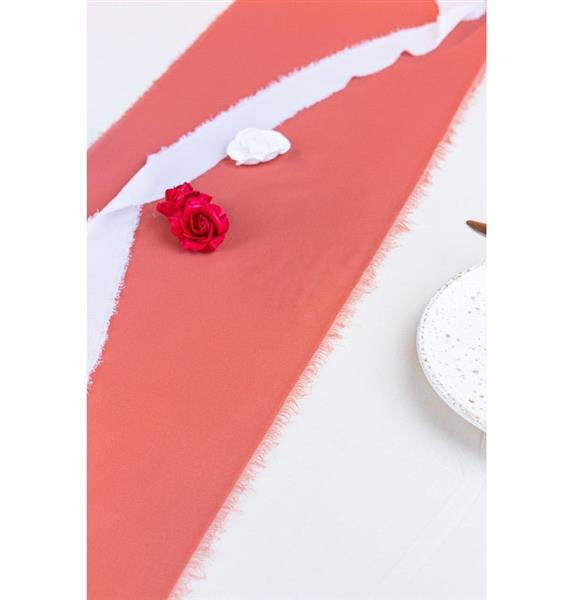 Grote foto rode tafelloper terracotta 5m verzamelen overige verzamelingen