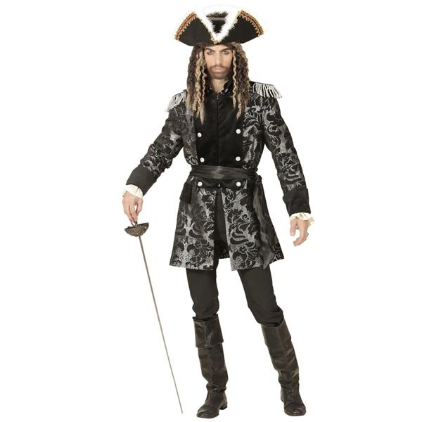 Grote foto piraat jas zwart zilver heren verzamelen overige verzamelingen