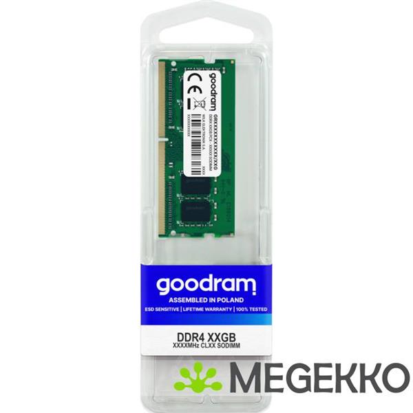 Grote foto goodram gr2666s464l19s 8g geheugenmodule 8 gb ddr4 2666 mhz computers en software overige computers en software