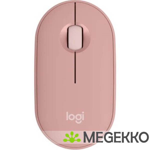 Grote foto logitech pebble 2 m350s roze draadloze muis computers en software overige computers en software