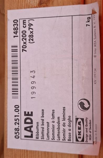 Grote foto bed ikea 140 x 200 huis en inrichting bedden