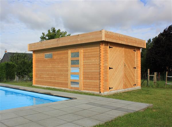 Grote foto garage modern s8993 tuin en terras tuinhuisjes en blokhutten