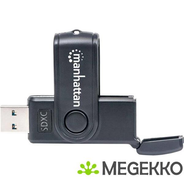 Grote foto manhattan 101981 usb 3.0 3.1 gen 1 type a zwart geheugenkaartlezer computers en software netwerkkaarten routers en switches