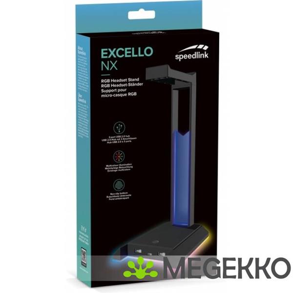 Grote foto speedlink excello nx rgb koptelefoonstandaard audio tv en foto koptelefoons