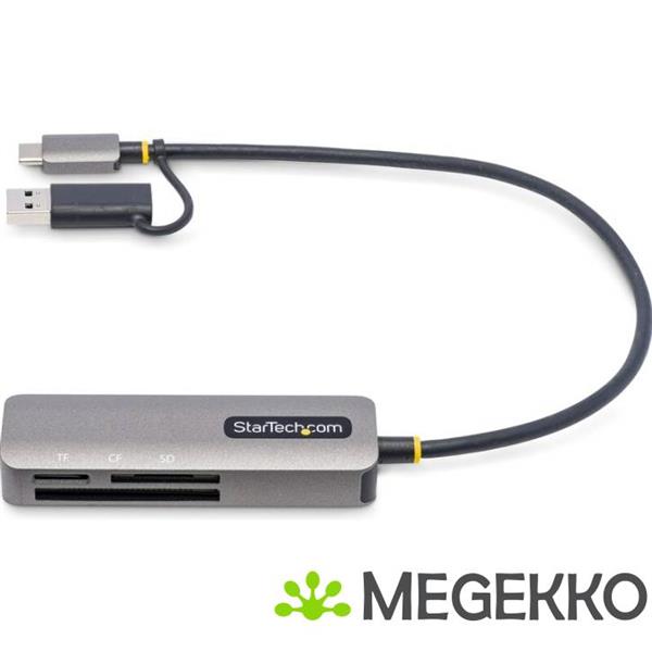 Grote foto startech.com usb 3.0 multi media geheugenkaart lezer sd microsd compactflash card reader compacte computers en software netwerkkaarten routers en switches