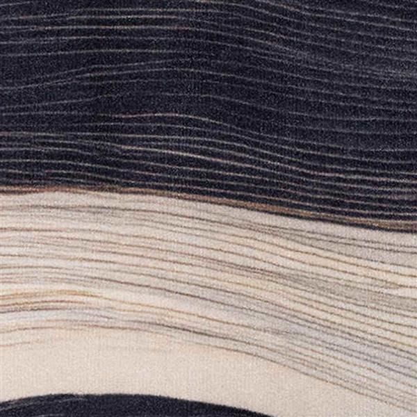 Grote foto vidaxl keuken vloerkleed zwart 150 x 45 cm fluweel tuin en terras overige tuin en terras