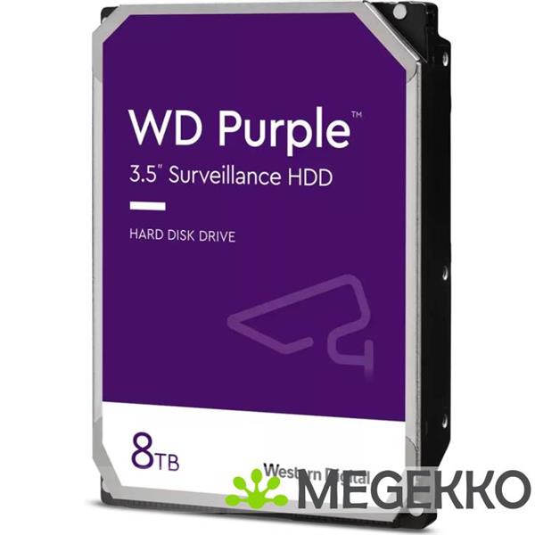 Grote foto western digital purple wd85purz 8tb computers en software harde schijven