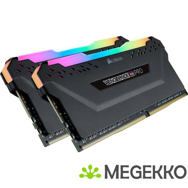 Grote foto corsair ddr4 vengeance rgb pro 2x16gb 3600 computers en software harde schijven