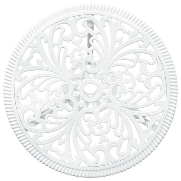 Grote foto vidaxl tuin bistro set 3 pcs wit aluminium tuin en terras tuinmeubelen