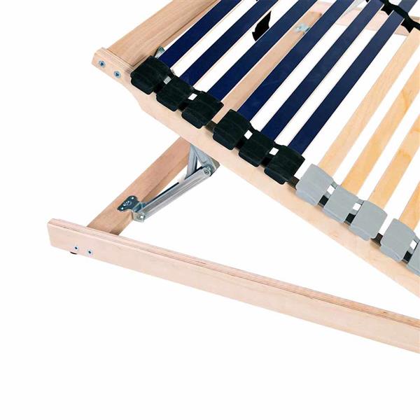 Grote foto vidaxl lamelbodem bruin 80 x 190 cm massief beukenhout antiek en kunst stoelen en banken