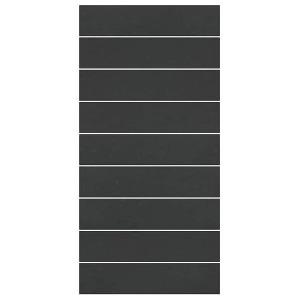 Grote foto vidaxl zwembad grondzeil zwart 999 x 500 cm polyester geotextiel tuin en terras zwembaden toebehoren