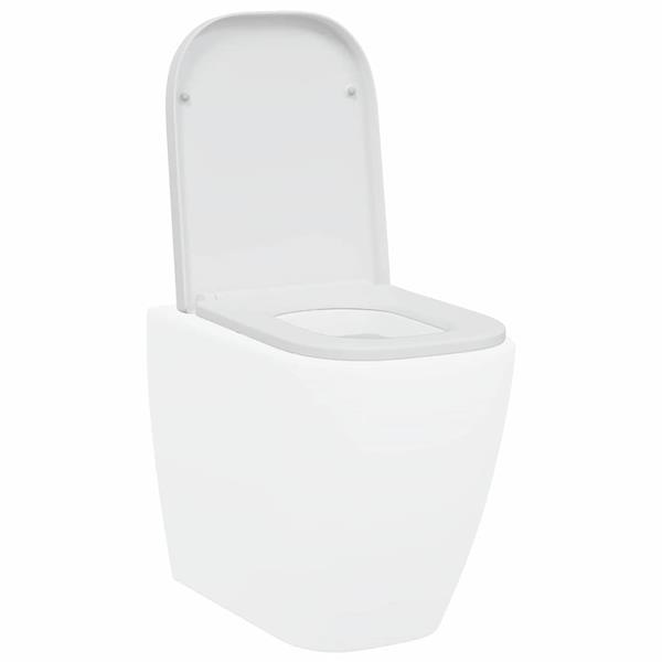 Grote foto vidaxl toiletzitting wit 44 5 x 35 x 3 6 cm duroplast doe het zelf en verbouw sanitair