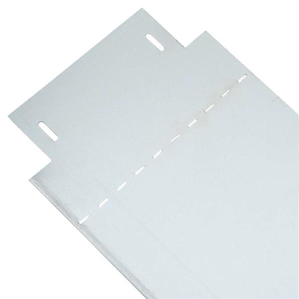 Grote foto vidaxl gazonranden 10 pcs zilver 100 x 25 x 0.07 cm tuin en terras tuindecoratie