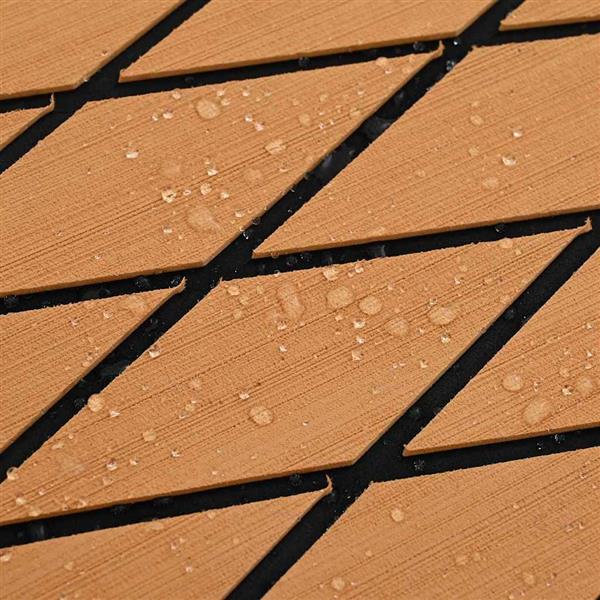 Grote foto vidaxl bootvloer bruin en zwart 190 x 70 cm eva schuim doe het zelf en verbouw tegels