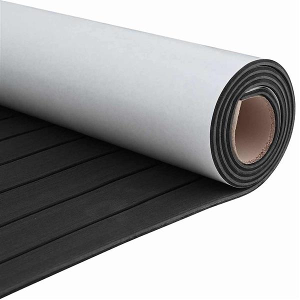 Grote foto vidaxl bootvloer donkergrijs en zwart 240 x 90 cm eva schuim doe het zelf en verbouw tegels