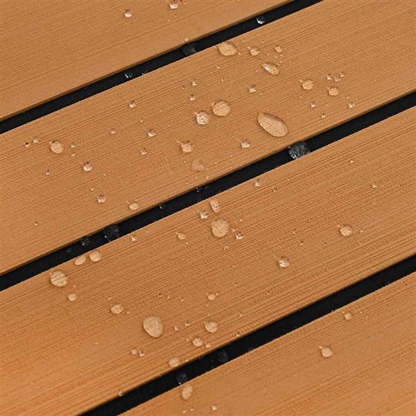 Grote foto vidaxl bootvloer bruin en zwart 240 x 90 cm eva schuim doe het zelf en verbouw tegels