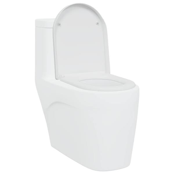 Grote foto vidaxl toiletzitting wit 46 2 x 36 x 4 3 cm duroplast doe het zelf en verbouw sanitair