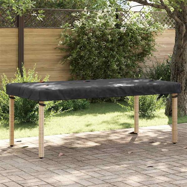 Grote foto vidaxl hoes voor tuinmeubelen 202 x 92 x 15 cm 600d oxford stof tuin en terras tuinmeubelen