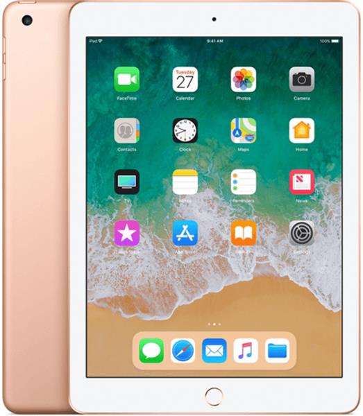 Grote foto nieuwstaat apple ipad 6 32gb model 2018 goud 9.7 wifi 4g 12 maanden garantie telecommunicatie ipad