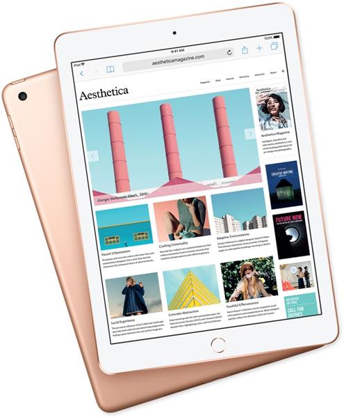 Grote foto nieuwstaat apple ipad 6 32gb model 2018 goud 9.7 wifi 4g 12 maanden garantie telecommunicatie ipad