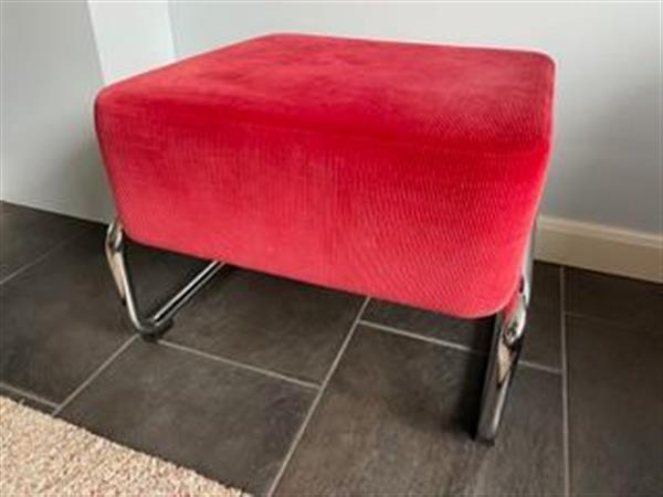 Grote foto gispen design stoel met hocker top design. antiek en kunst stoelen en banken