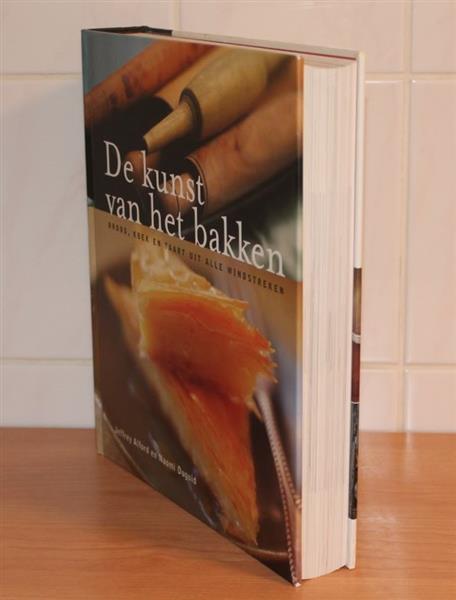 Grote foto de kunst van het bakken boeken kookboeken