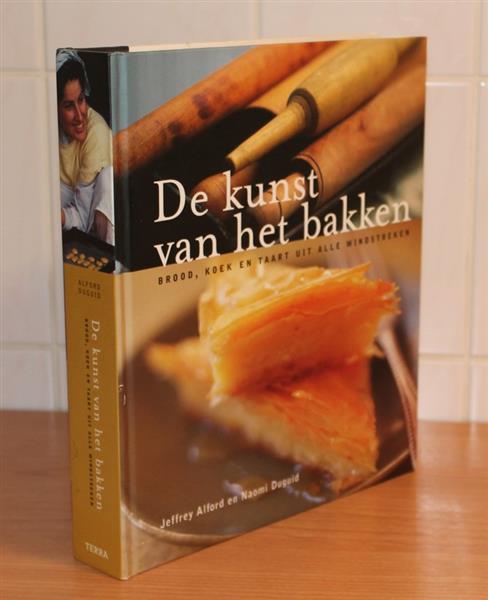 Grote foto de kunst van het bakken boeken kookboeken