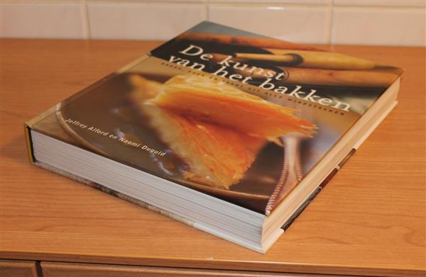 Grote foto de kunst van het bakken boeken kookboeken
