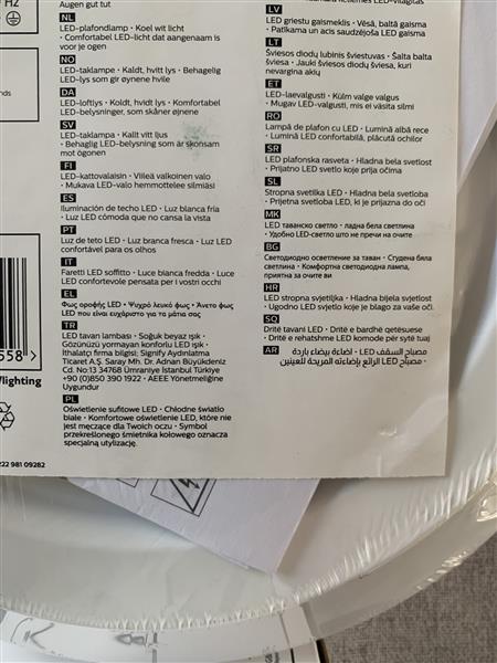 Grote foto philips led plafond wand verlichting doe het zelf en verbouw overige doe het zelf en verbouw