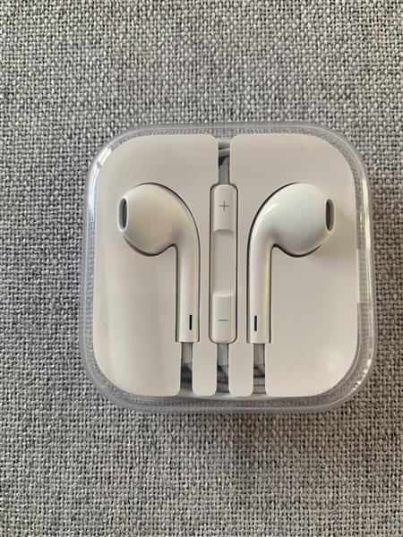 Grote foto originele earpods apple oordopjes telecommunicatie headsets