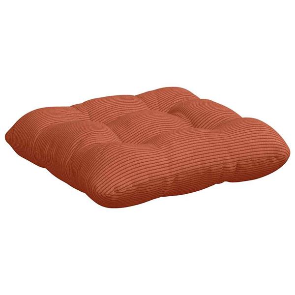 Grote foto vidaxl zitkussens 4 pcs rood oranje 45 x 45 cm katoen stof huis en inrichting woningdecoratie