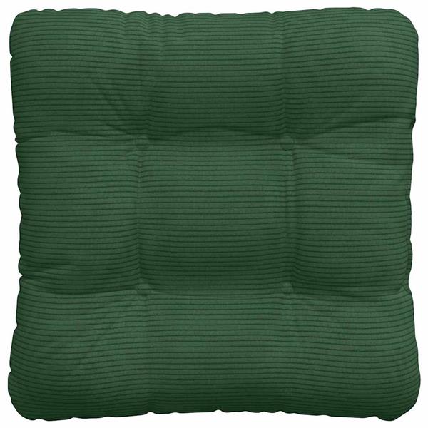 Grote foto vidaxl zitkussens 4 pcs donkergroen 40 x 40 cm katoen stof huis en inrichting woningdecoratie